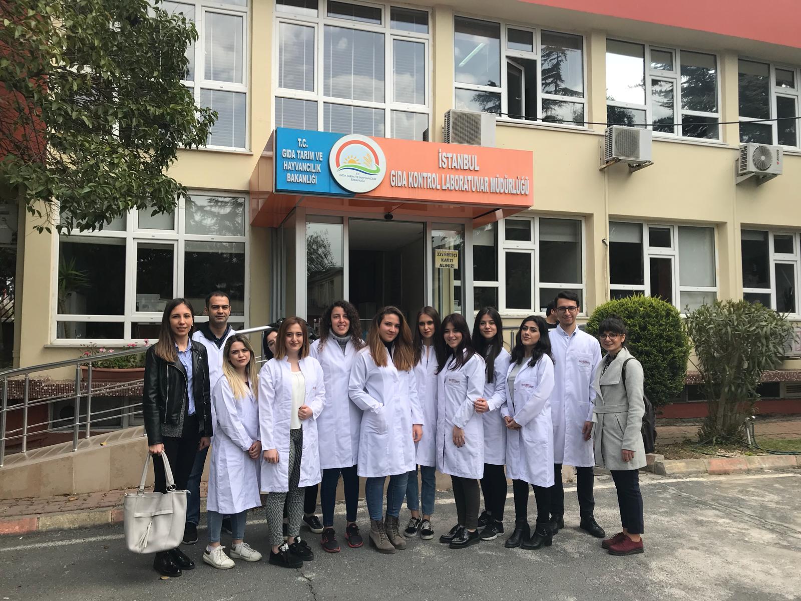 Gıda Teknolojisi Programı İstanbul Gıda Kontrol Laboratuvarı’ndaydı